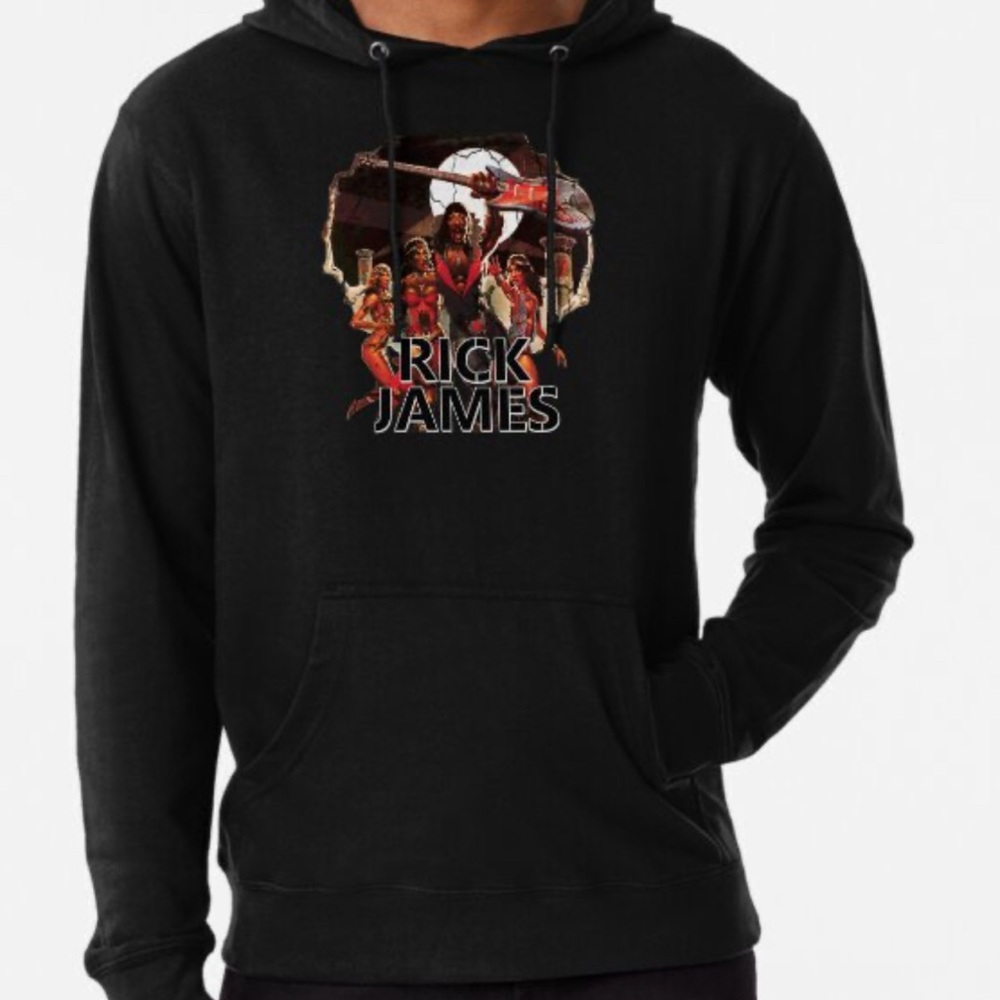 Black Rick James Hoodie XL Bustin Out of L’ Seven